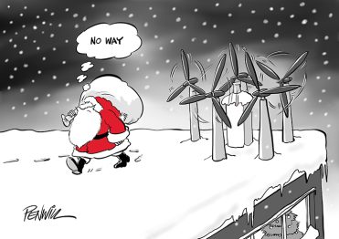 Santa and Turbines