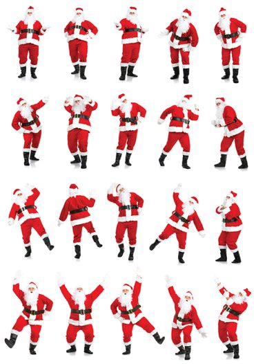 Santa Poses